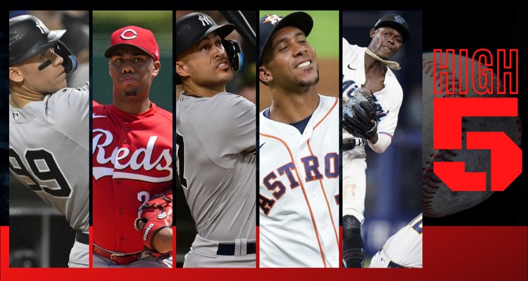 #HIGHFIVE | Top 5 MLBbros (Week 6)