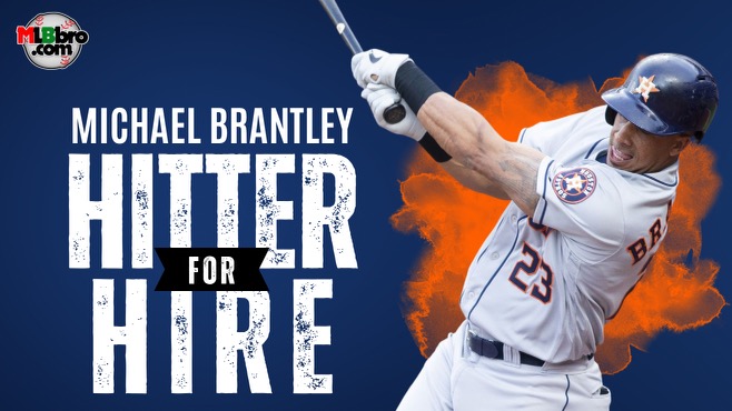 MLBbro Michael Brantley AKA “The Professional” Will Be A Highly-Valued, Veteran Free Agent Bat | Mr .300 Is Always In Season