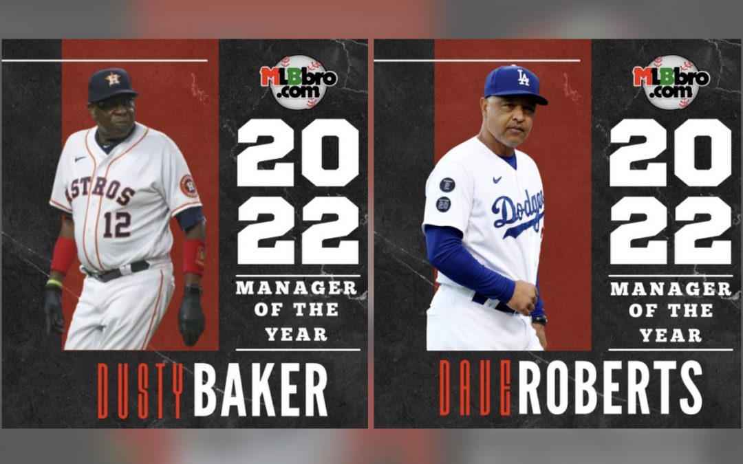 MLBbro 2022 Managers Of The Year | Dusty Baker & Dave Roberts