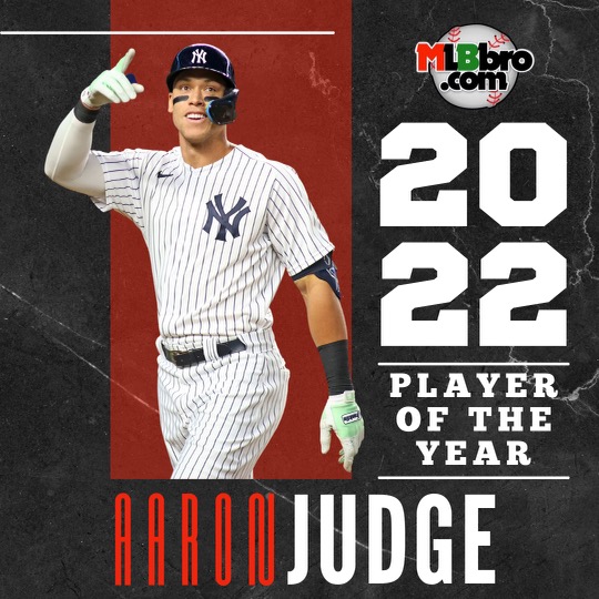MLBbro 2022 Player of The Year | Aaron Judge, New York Yankees