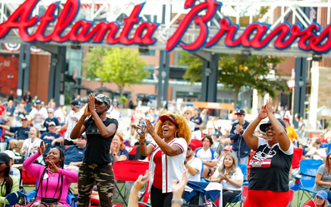 Black Fans Celebrate Atlanta Braves Championship | Braves Bring World Series Title To The A