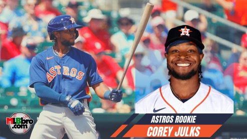 Rookie Slugger Corey Julks Rips A Single In First Career Start For Houston Astros | The 2017 MLBbro Draft Pick Is Finally In A Position To Win