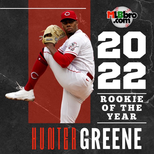 MLBbro 2022 Rookie Pitcher of the Year | Hunter Greene The K-Machine