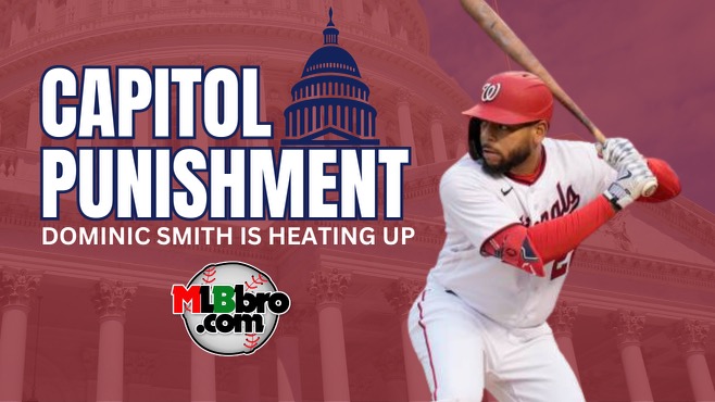Dominic Smith Is Hitting Over .300 In May |  Teaching Young Nationals Team How To Be Pros