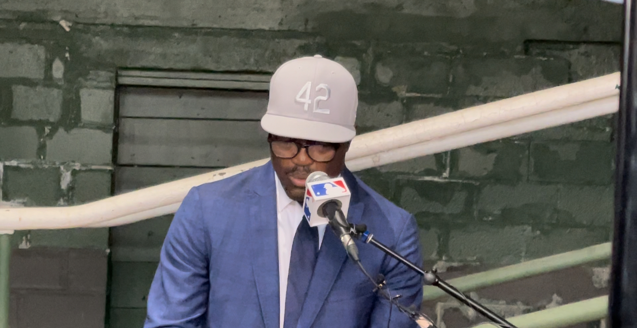 MLB Celebrates Announcement Of First MLB Game At Negro League Park | The Bros Came Out To Rickwood Field