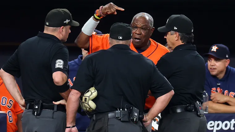 Dusty Baker Gets Tossed In ALCS Game 5, But Secures Career Postseason Win No. 57