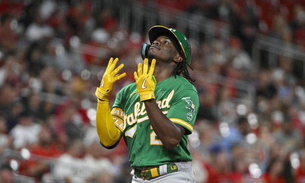 Lawrence Butler Shows Out With First Bro Bomb Of The Season And Two RBI In 2-For-5 Day