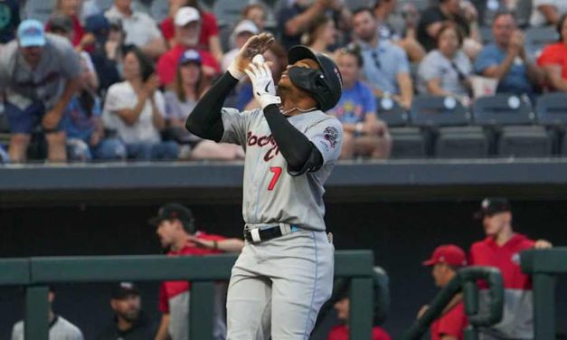 “This Is Home To Me” | Angels Top Prospect Christian Moore Hits First Double-A Homer In Return To Knoxville