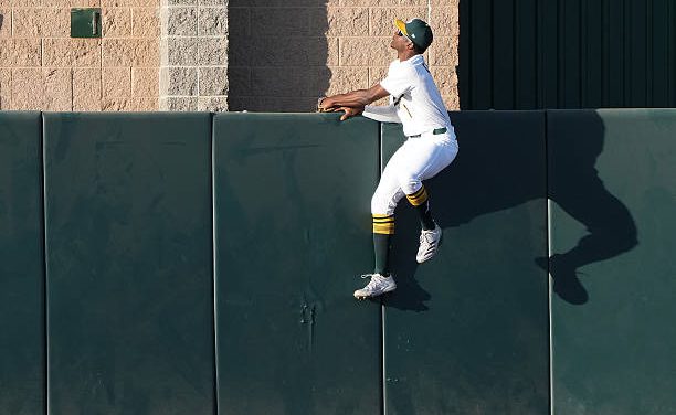 Denzel Clarke has been climbing the walls trying to get out of the Minors. On Friday, he made his Major League debut when the Athletics called him up from Triple-A Las Vegas to take on the Phillies.