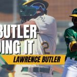 Lawrence Butler Extends Hitting Streak To Eleven Games In 9-2 Road Win Over Rangers
