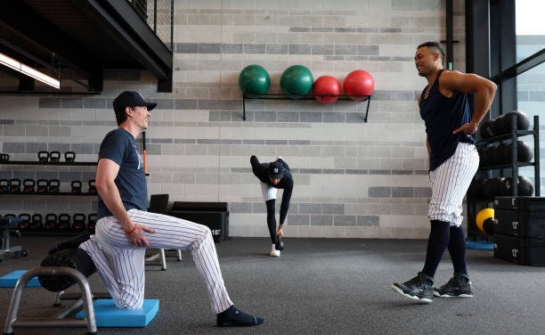 After 4 rehab games in Double-A, Giancarlo Stanton could return to the field for the Bronx Bombers as early as this Sunday in Boston.