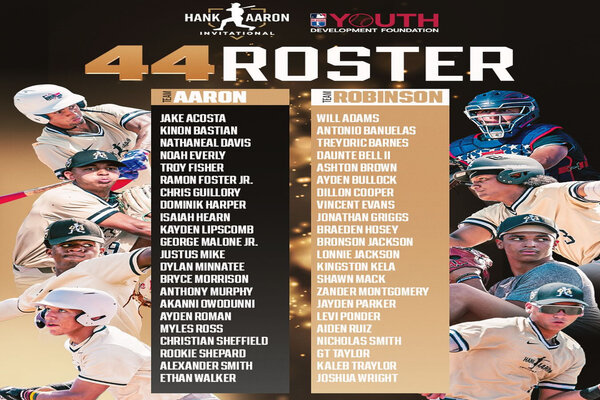 44 Hank Aaron Invitational Standouts Selected To Play In Annual Showcase Game Held For First Time at Rickwood Field