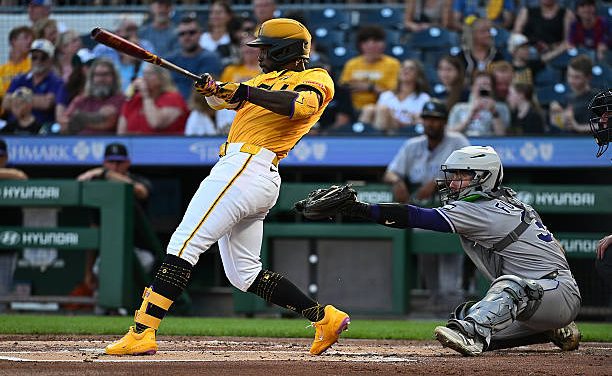 This double plated 2 of Andrew McCutchen’s 4 RBI in Friday’s, 9-0, Pirates win over the visiting Rockies.
