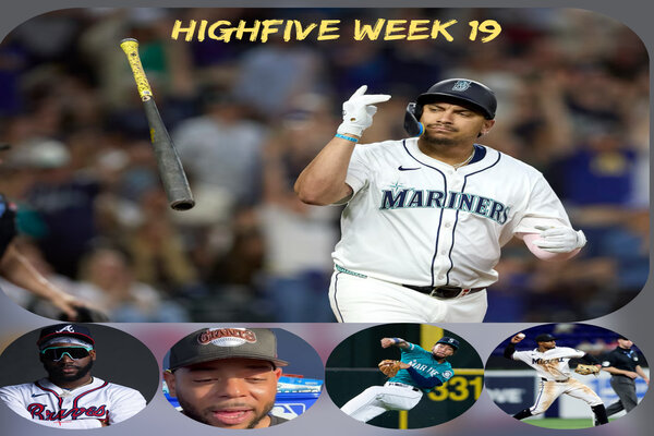 #HIGHFIVE (Week 19): Josh Naylor Slams In Seattle, X Leads Miami Pound Machine, Money Mike Is Banking