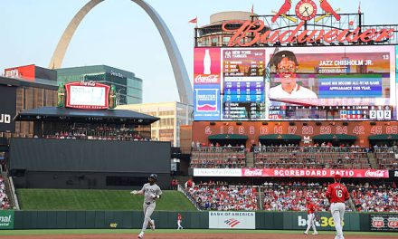 Jazz Chisholm homered once and scored twice in the Braves 4-3 win over the Cards on Friday.