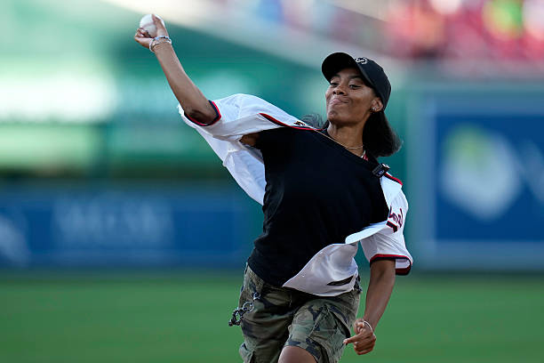 ICYMI: At a recent Nationals vs. Phillies game in Washington DC, Mo’ne Davis, of LLWS fame, threw out the first pitch. It was caught by Nationals OF Robert Hassell III, whom she once struck out back in Little League.