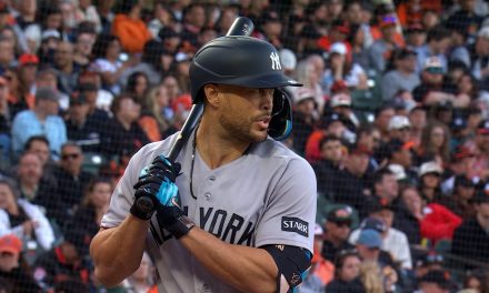 Giancarlo Stanton Goes 2-For-4 With An RBI And Run Scored In Yankees’ 7-0 Opening Day Win