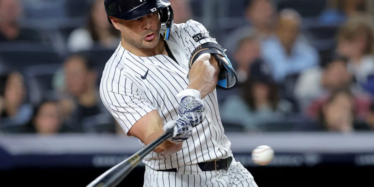 Giancarlo Stanton Homers, Adds 2-Run Double As Yankees Shut Out Red Sox 4-0