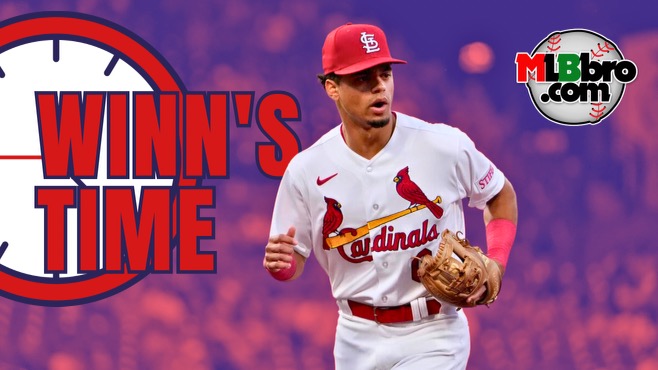 Masyn Winn Is Batting .385 Over His Last 26 At-Bats