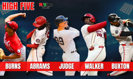 #HIGHFIVE (Week 6): Chase Continues To Burn MLB Hitters In Superstar Fashion