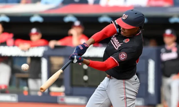 James Wood Goes 4-For-5 With Lead Off Homer To Capture Series Opener 10-2 Over Guardians