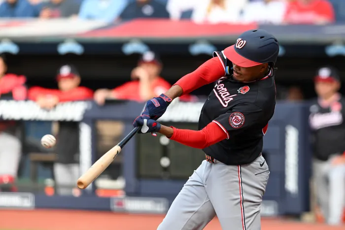 James Wood Goes 4-For-5 With Lead Off Homer To Capture Series Opener 10-2 Over Guardians