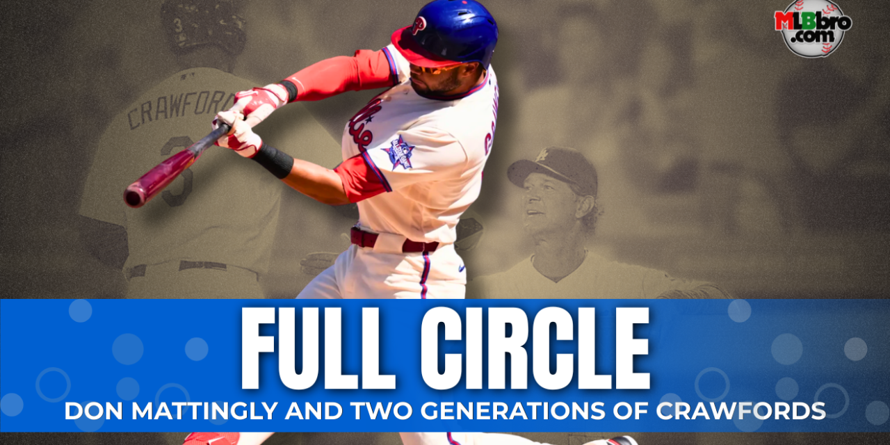 Phillies Skipper Don Mattingly Has Experience With Crawford Family, Having Also Managed Justin’s Dad Carl With LA Dodgers