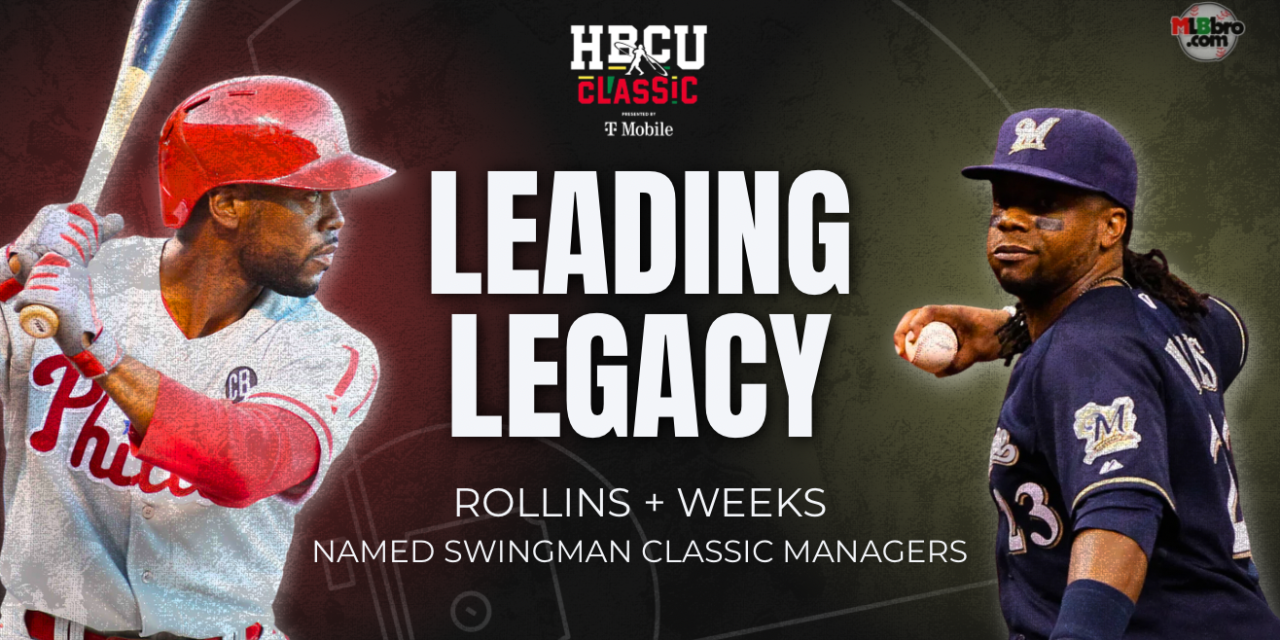 Jimmy Rollins & Rickie Weeks Named Managers For Ken Griffey Jr.’s HBCU Swingman Classic