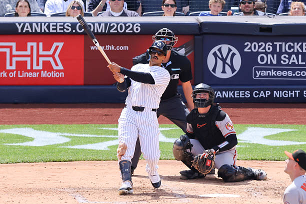 Trent Grisham’s two-run homer helped the Yankees top the Orioles 9-4 on Saturday.