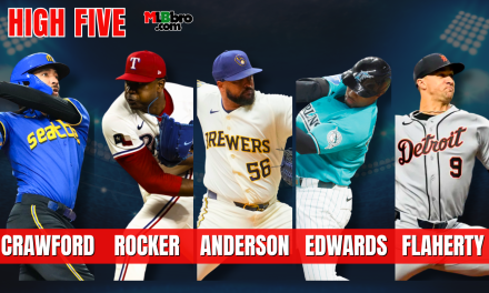 #HIGHFIVE (Week 10): Return Of The Melanated Mound Marauders Grant Anderson, Jack Flaherty & Kumar Rocker