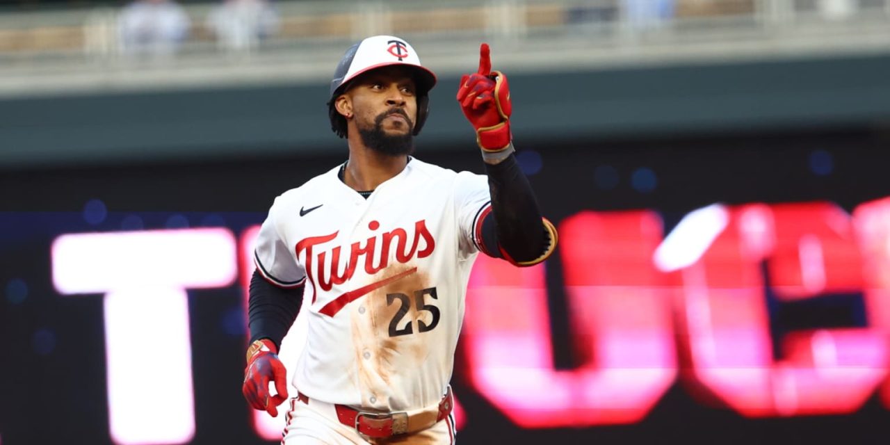 MLBbro Byron Buxton Goes 2-For-4 With Solo HR As Twins Fall Short Of Royals 8-6
