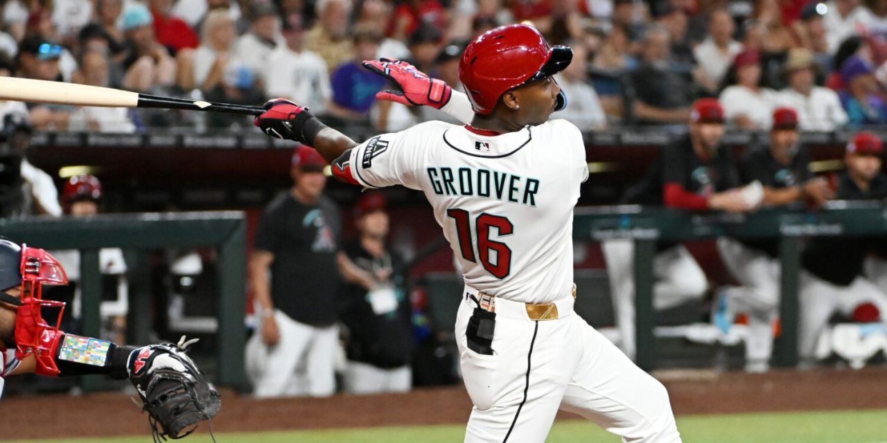 MLBbro LuJames Groover Records First Major League Hit And RBI Vs. Nationals