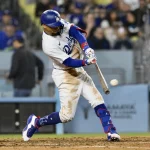Mookie Betts Extends Hitting Streak To Eight Games In Dodgers’ 12-7 Win Over Padres