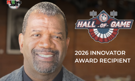 Rob Parker Awarded JL Wilkinson “Innovator” Award, Joins Negro Leagues Baseball Museum’s Hall of Game Class of 2026