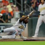 Lawrence Butler had an RBI double and scored a run in the A’s 7-6, comeback win over the Blue Jays on Sunday.